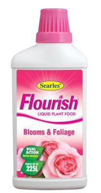 SEARLES LIQUID FERTILISER FLOURISH BLOOMS & FOLIAGE 500ML