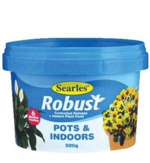 FERTILISER ROBUST POTS & INDOORS 500G CONTROLLED RELEASE SEARLES