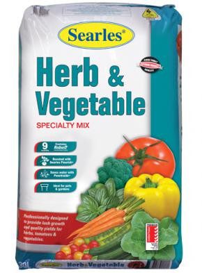 POTTING MIX HERB & VEGETABLE SEARLES
