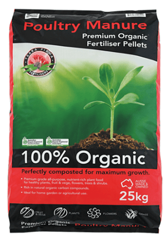 POULTRY PELLETS AUS CERT 25KG TERRA FIRMA