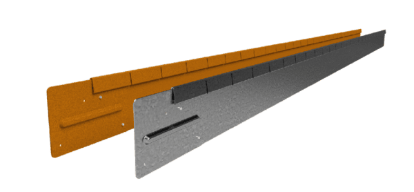 STRAIGHTCURVE FLEX 100MM X 2200MM WEATHERING STEEL