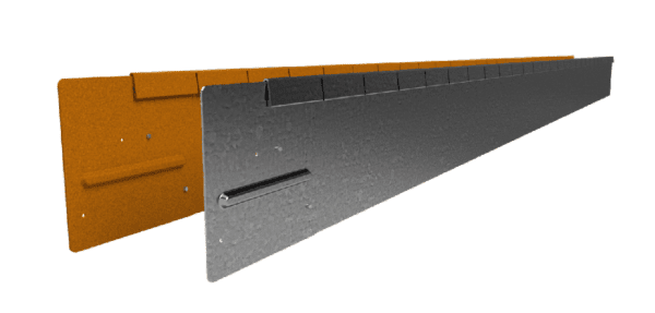 STRAIGHTCURVE FLEX 150MM X 2200MM WEATHERING STEEL