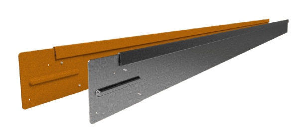 STRAIGHTCURVE RIGID 100MM X 2200MM WEATHERING STEEL