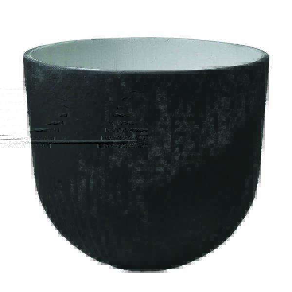 POT EGG LIMECRETE BLACK